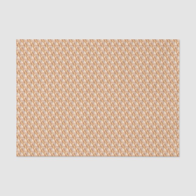 Papier Mousseline Plumes de paon de soleil Art nouveau design (Recto)