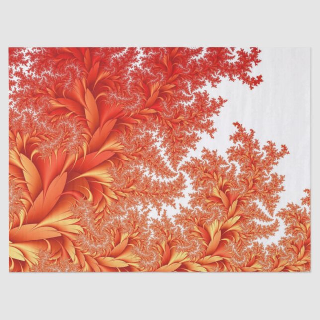 Papier Mousseline Plumes ou fougères ou quelque chose (Recto)