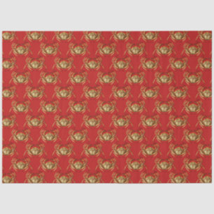Papier Mousseline Plus Red and Navy Nautical Series Design 2