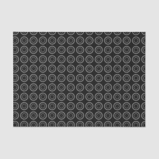 Papier Mousseline Point Polka noir et blanc