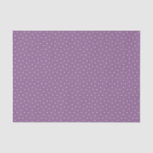 Papier Mousseline Pois gris sur Arrière - plan pourpre (Recto)