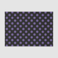 Pois ultra violets en noir