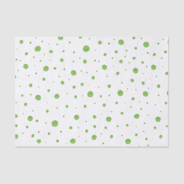 Papier Mousseline Polka-Dot (Recto)