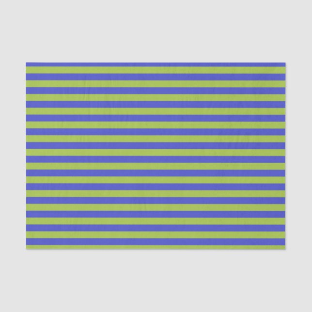 Papier Mousseline Pommes, Grandes vertes et bleues (Recto)
