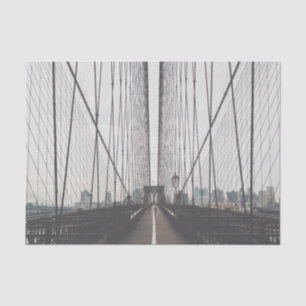 Papier Mousseline Pont de Brooklyn, New York