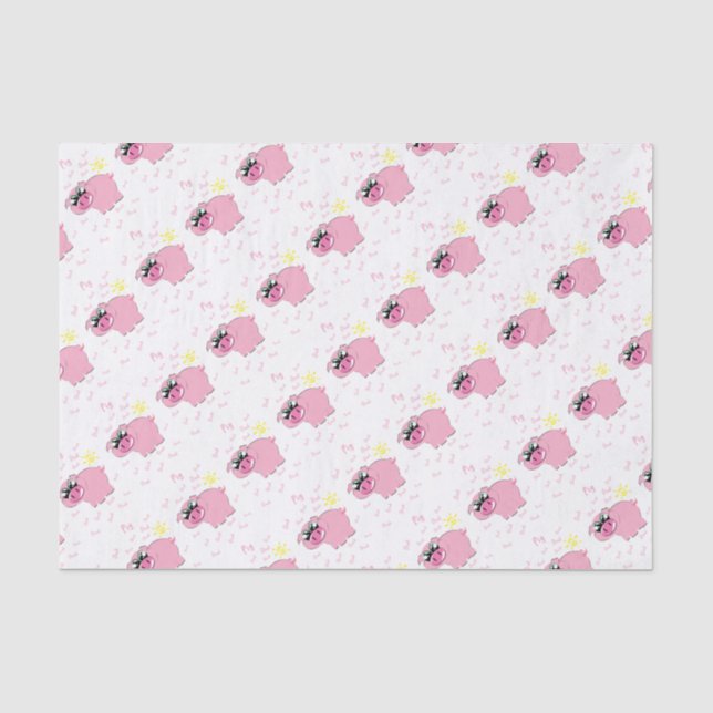 Papier Mousseline porc (Recto)