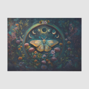 Papier Mousseline Portail Crépusculaire Mystérieux, Papillon de Nuit