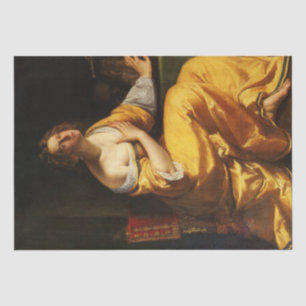 Papier Mousseline Portrait de Mary Magdalene (Artemisia Gentileschi)