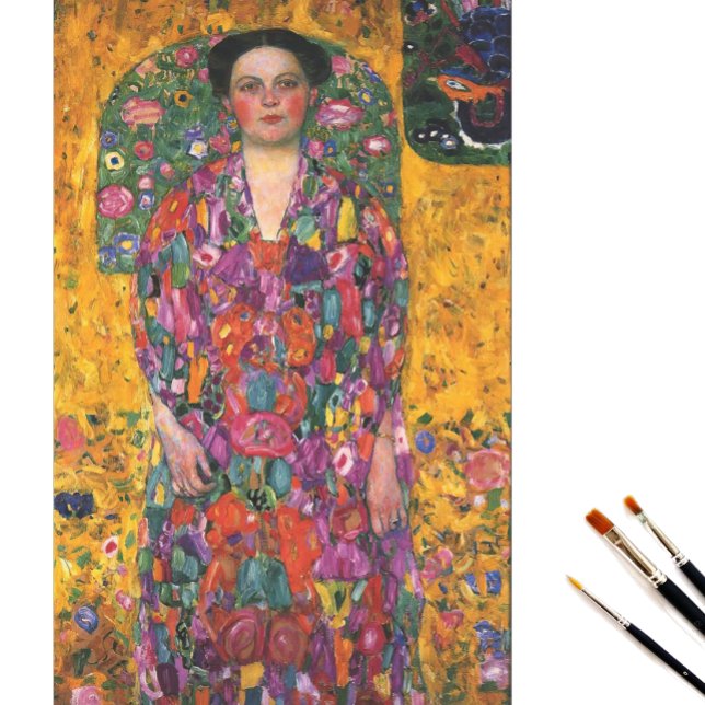 Papier Mousseline Portrait d'Eugenia Primavesi par Gustav Klimt (Créateur téléchargé)