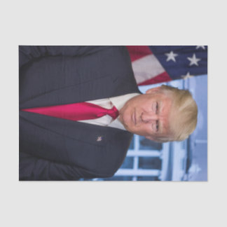 Papier Mousseline Portrait officiel de Donald Trump