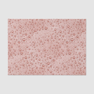 Papier Mousseline Poser des gouttelettes d'eau orange
