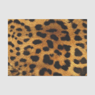 Papier Mousseline poster de animal de safari branché leopard motif