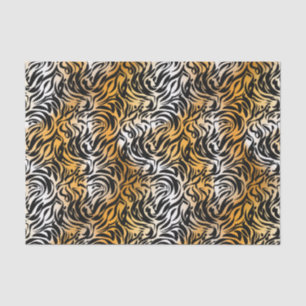 Papier Mousseline Poster de animal d'Imaginaire exotique Tiger et Ze