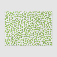 Poster de animal Leopard Motif cadeau vert