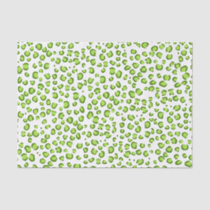 Papier Mousseline Poster de animal Leopard Motif cadeau vert