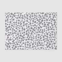 Poster de animal Leopard Motif noir blanc cadeau