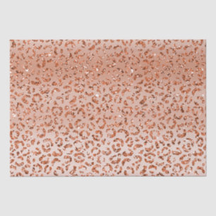Papier Mousseline Poster de animal Leopard Parties scintillant de pê