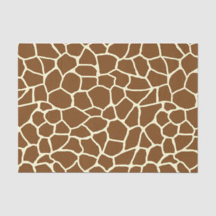 Papier Mousseline Poster de animal sauvage de motif de girafe