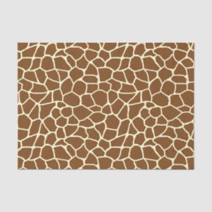 Papier Mousseline Poster de animal sauvage de motif de girafe
