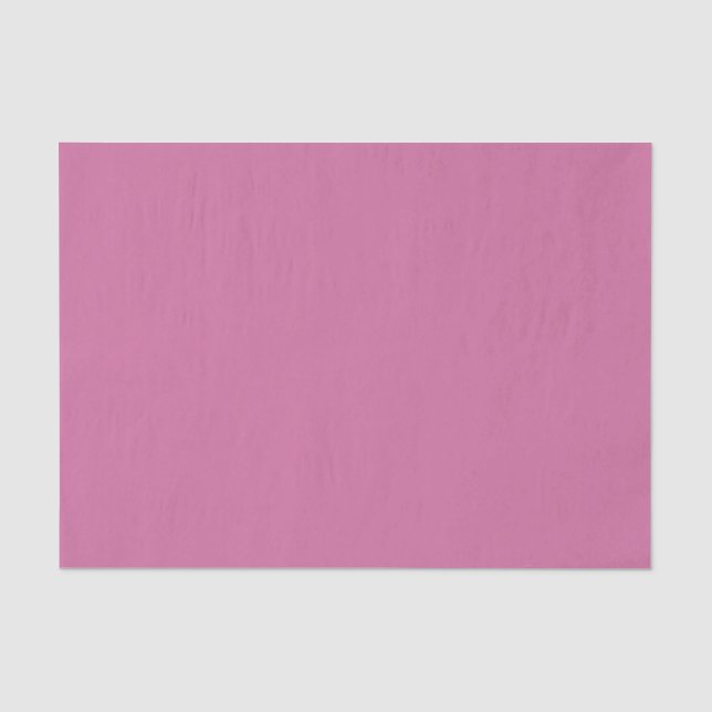 Papier Mousseline poupée maison rose clair, rose uni (Recto)