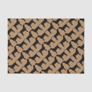 Papier Mousseline Pour l'amour des chiens du Black Lab