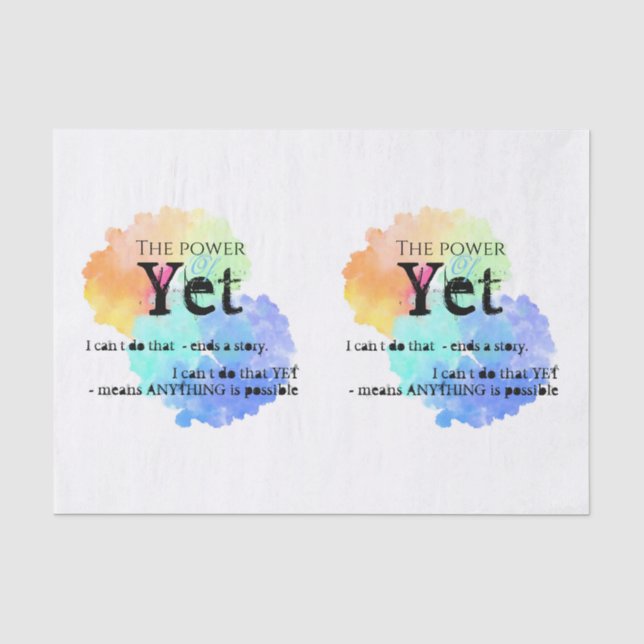 Papier Mousseline Pouvoir de motivation (Recto)