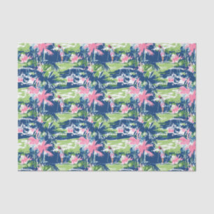 Papier Mousseline Preppy Palm Beach Golf