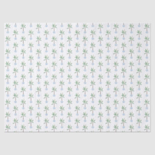Papier Mousseline Preppy Tropical Banana Plante Chinoiserie Planter