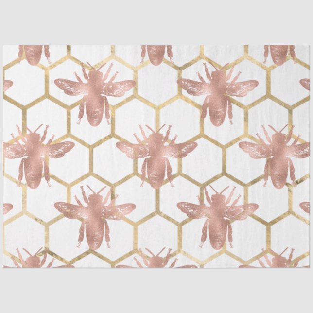 Papier Mousseline Princess Bee Series Design 38 (Recto)
