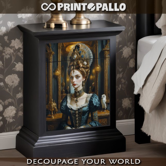 Papier Mousseline Princesse à l'âge victorien (Créateur téléchargé)