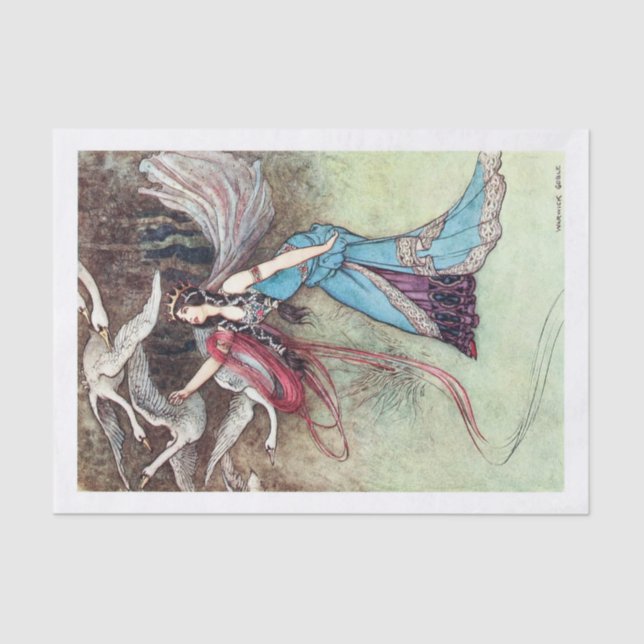 Papier Mousseline Princesse de Swan (Recto)