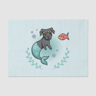 Papier Mousseline Princesse mignonne Dog Cartoon Illustration de