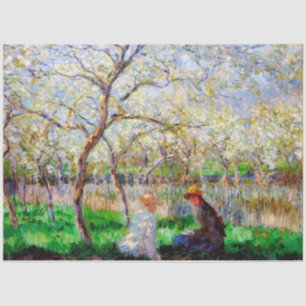 Papier Mousseline Printemps, Monet