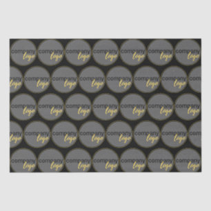 PAPIER MOUSSELINE PROFESSIONNEL MODERNE AFFAIRES LOGO MOTIF CADEAU