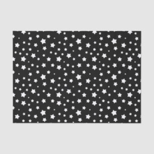 Papier Mousseline Profil sous convention astérisque noir et blanc