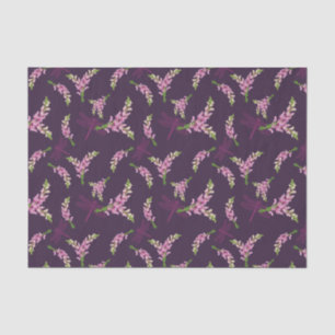 Papier Mousseline Prune de muflier