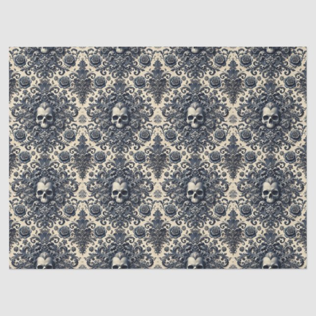Papier Mousseline Punk baroque - gothique victorien (Recto)