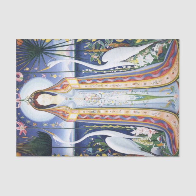 Papier Mousseline Purissima par Joseph Stella (Recto)