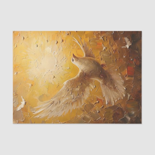 Papier Mousseline Quand les colombes volent5 (Recto)