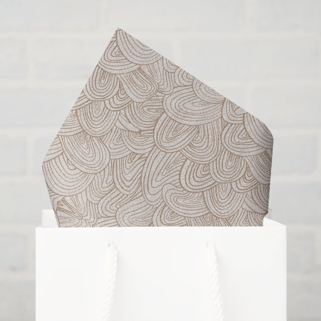 Papier Mousseline Quantumn Weave - Warm Neutral (Sac cadeau)