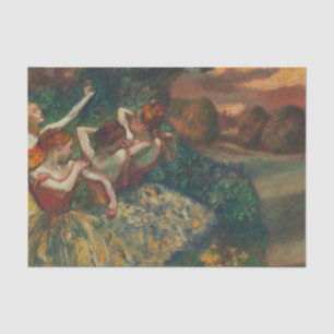 Papier Mousseline Quatre Danseurs, Degas Art