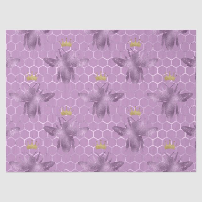 Papier Mousseline Queen Bee Series Design 36 (Recto)