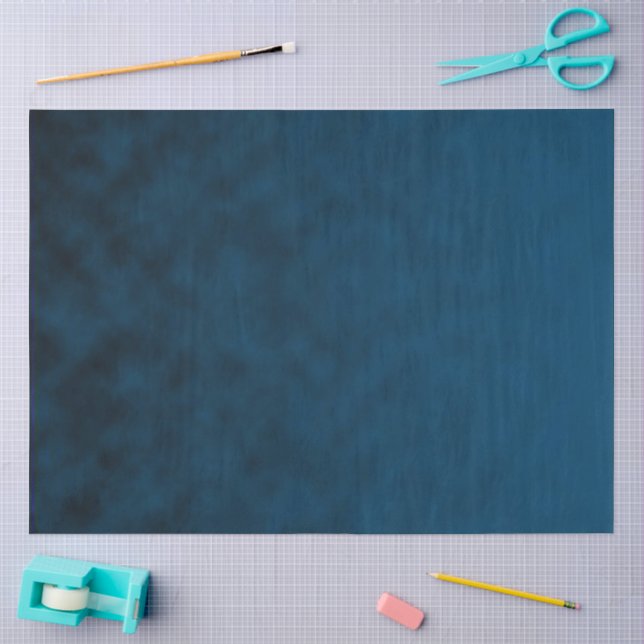 Papier Mousseline Quiétude abyssale (Artisanat)