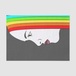 Papier Mousseline Rainbow