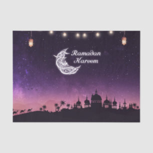 Papier Mousseline Ramadan Kareem