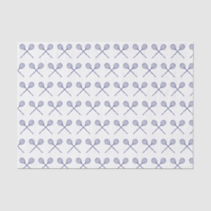 Papier Mousseline Raquettes de squash croisées bleues