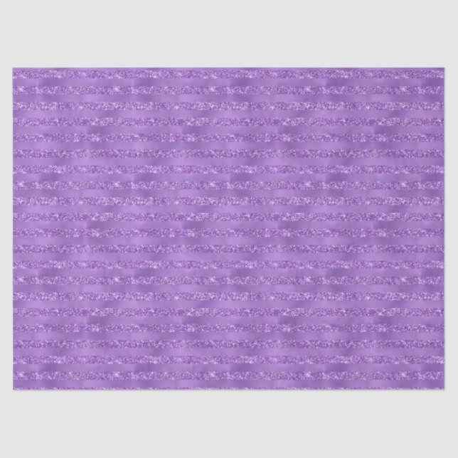 Papier Mousseline Rayures de gloire violette (Recto)