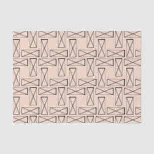 Papier Mousseline Rectangle géométrique X