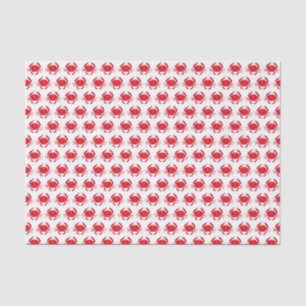Papier Mousseline Red Baltimore Maryland MD Chesapeake Bay Crabes