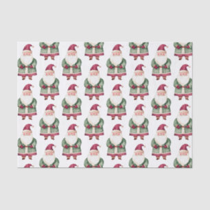 Papier Mousseline Red Green Noël Père Noël